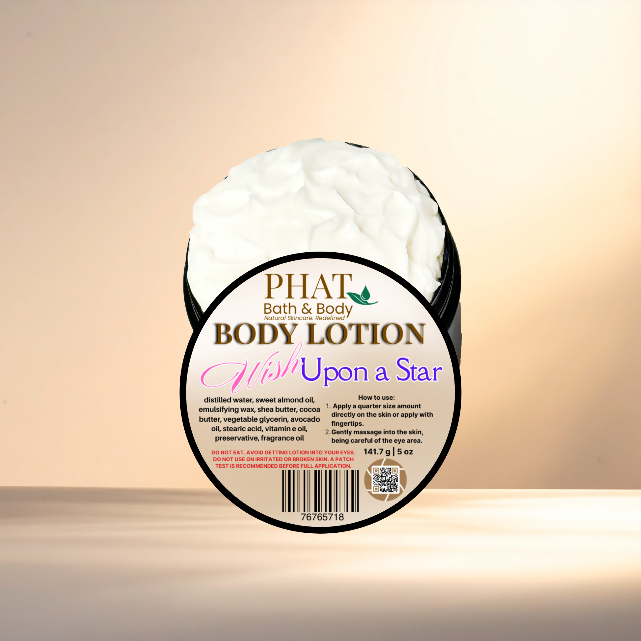 Wish Upon a Star Moisturizing Body Lotion with Shea & Cocoa Butter Thousand Wishes Type | 5 oz