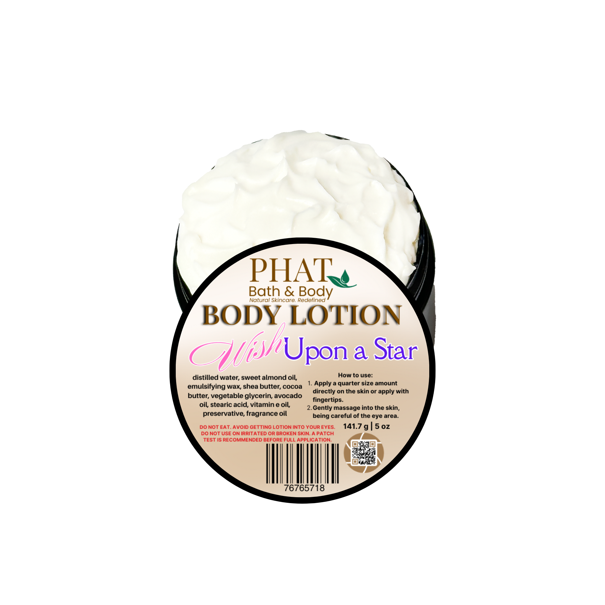 Wish Upon a Star Moisturizing Body Lotion with Shea & Cocoa Butter Thousand Wishes Type | 5 oz
