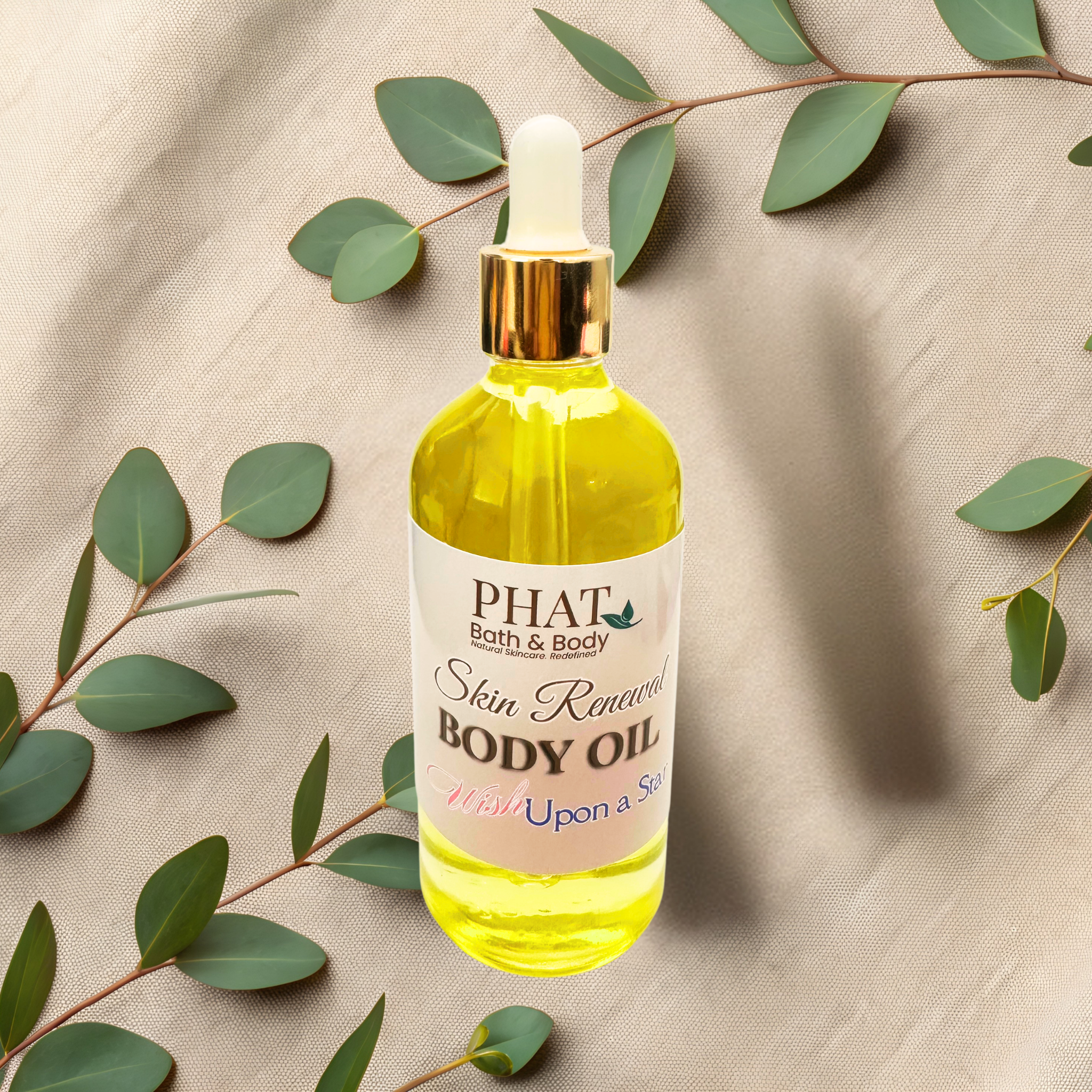 Wish Upon a Star Skin Renewal Natural Body Oil with Rosehip & Carrot Seed Oil Thousand Wishes Type | 3.2 oz