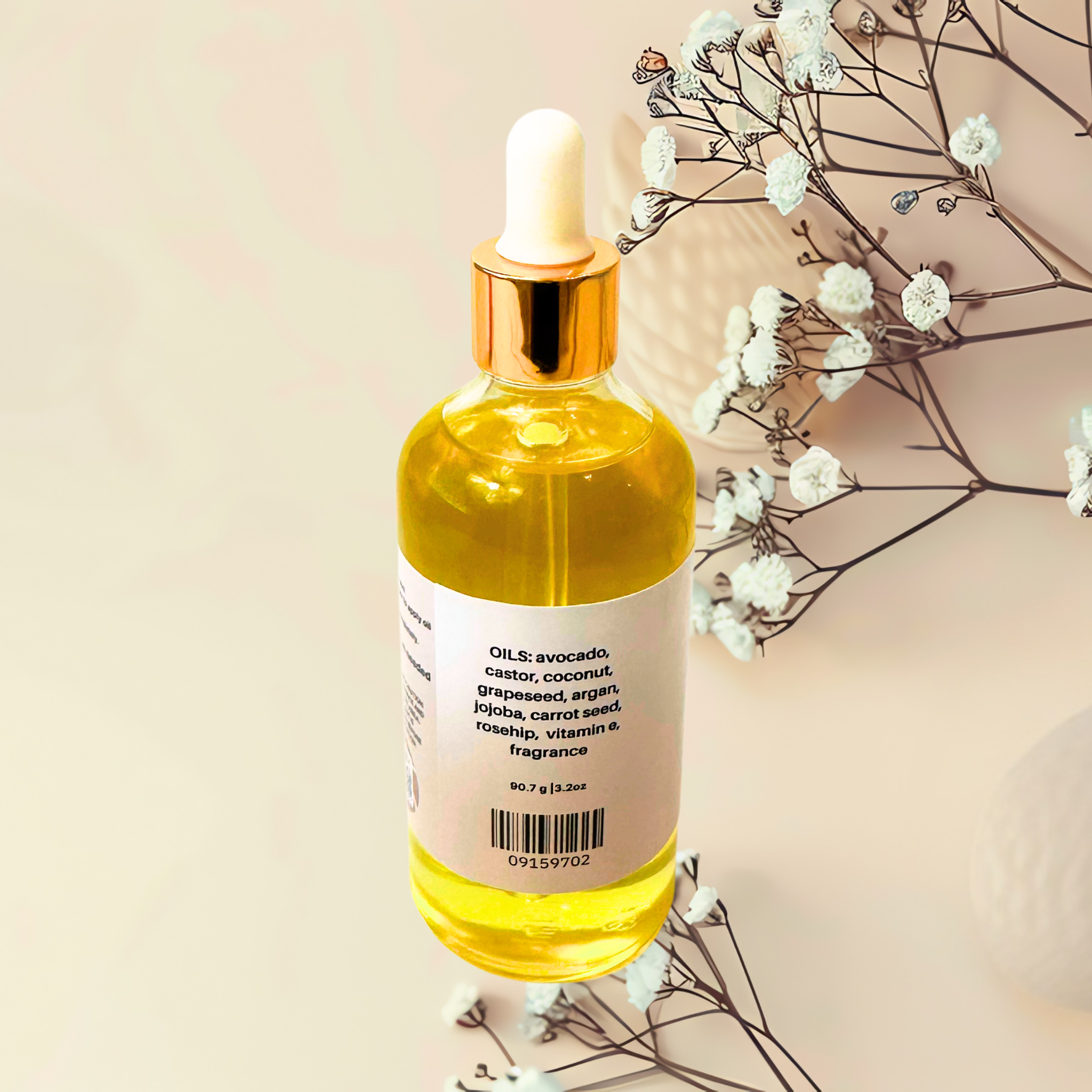 Wish Upon a Star Skin Renewal Natural Body Oil with Rosehip & Carrot Seed Oil Thousand Wishes Type | 3.2 oz