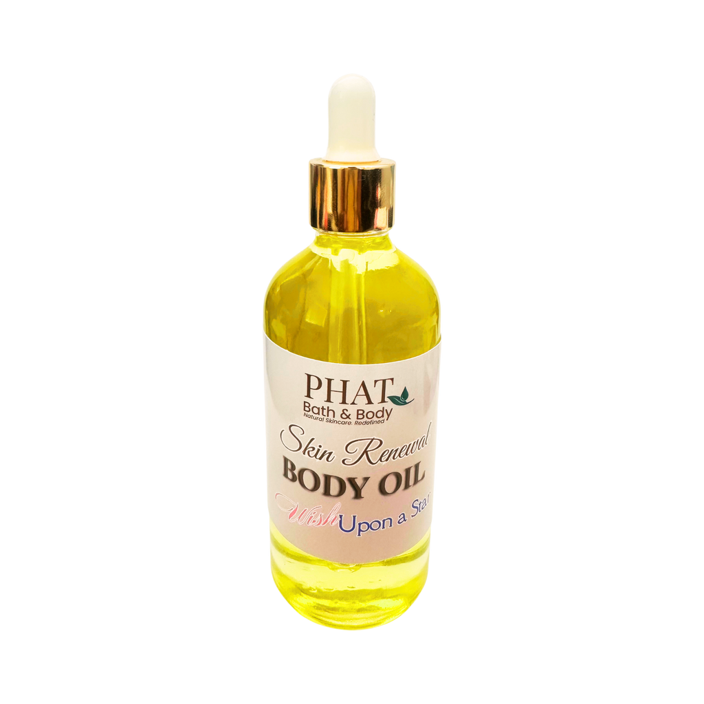 Wish Upon a Star Skin Renewal Natural Body Oil with Rosehip & Carrot Seed Oil Thousand Wishes Type | 3.2 oz
