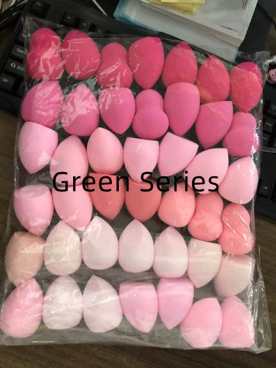 Superweiches Beauty-SetNicht saugfähiger Kosmetik-Cushion-Puff Wiederverwendbarer Nass- oder Trockenschwamm zum Wegwerfen