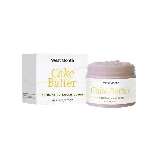 Kuchenteig West Month Peeling-Peeling, sanftes Peeling für abgestorbene Haut, feuchtigkeitsspendendes Peeling