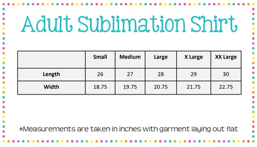 Adult V - Neck Sublimation Tee