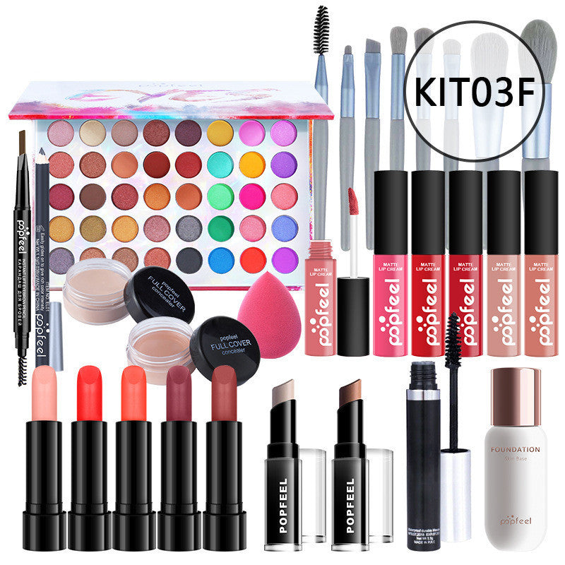 Make-up Kosmetik-Set Anfänger Kombination Concealer Eyeliner Augenbrauenstift