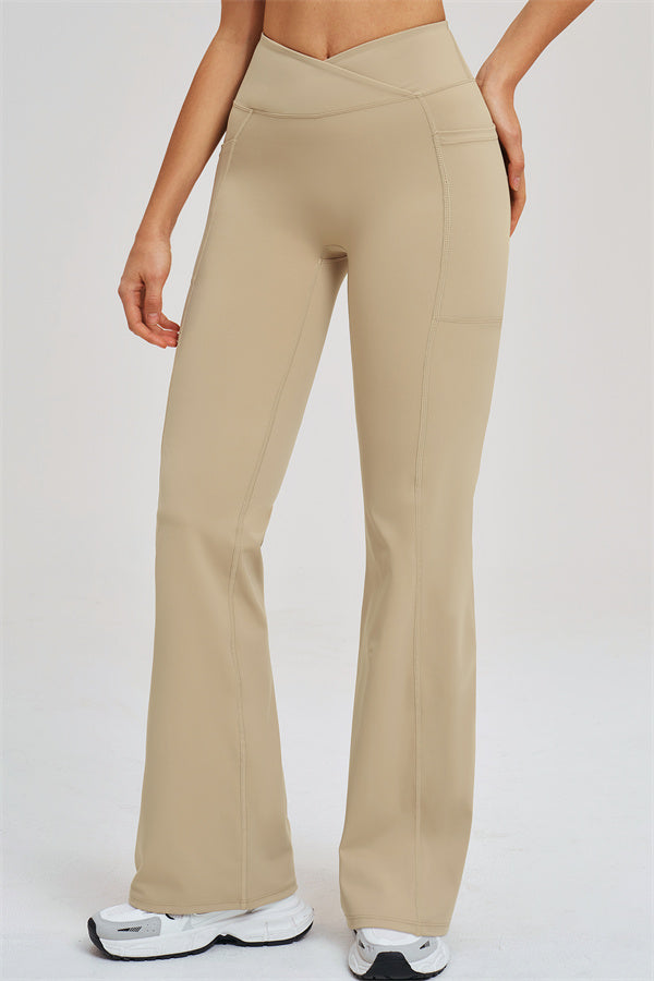 The Sizzle Sports Bra Flared Leggings 2-Piece Set