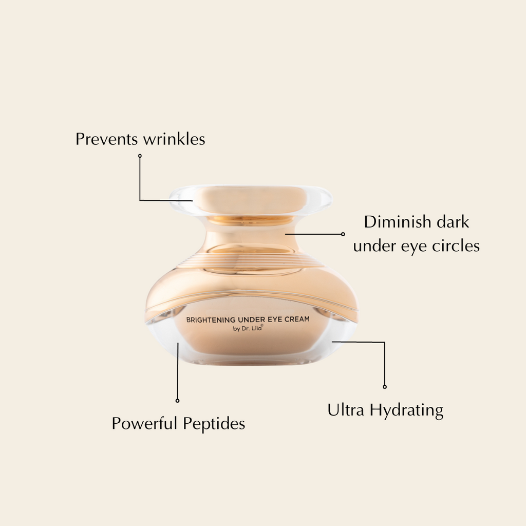 Anti-Aging Peptid-Augencreme gegen Falten, Schwellungen und Augenringe