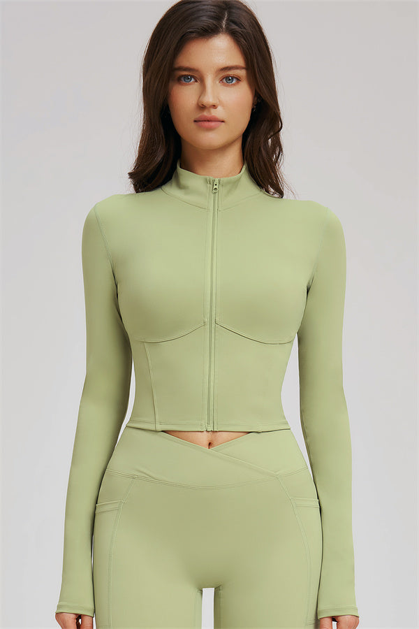 The Sizzle Zip Jacket Shorts 2-Piece Set