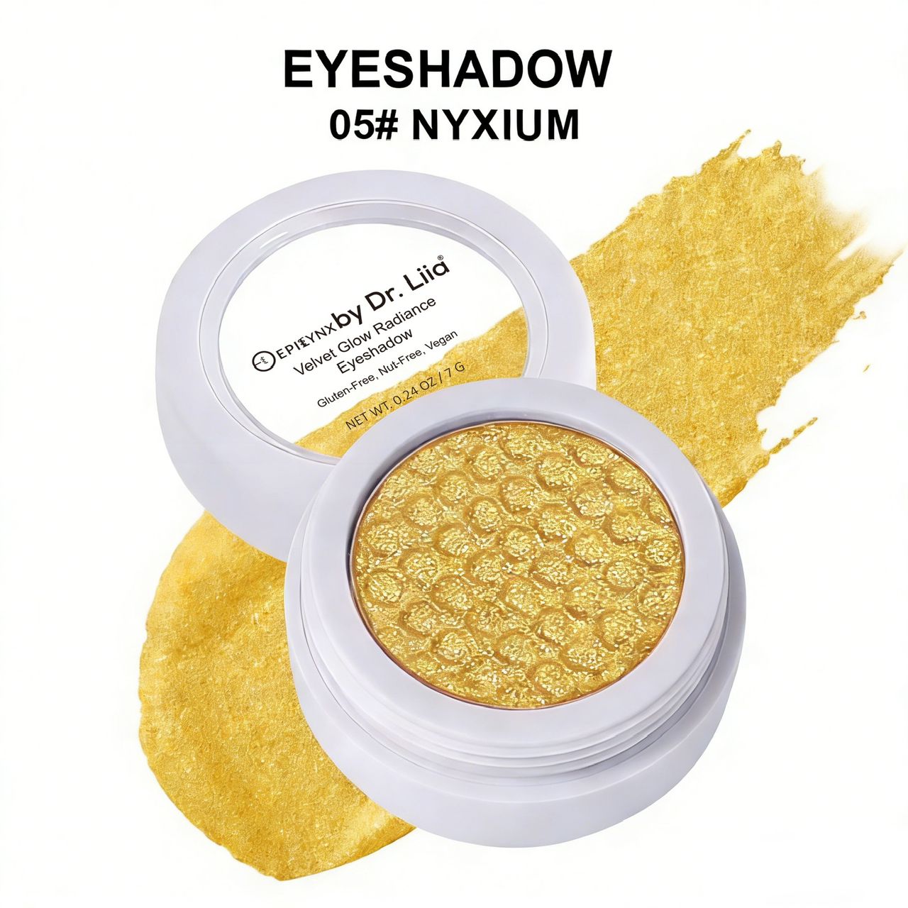 Velvet Glow Radiance Lidschatten – Vegan, Glutenfrei, Nussfrei, Eifrei