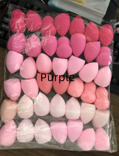Superweiches Beauty-SetNicht saugfähiger Kosmetik-Cushion-Puff Wiederverwendbarer Nass- oder Trockenschwamm zum Wegwerfen