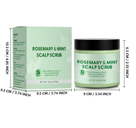 Rosmarin Kopfhaut-Peeling Nachfüllung Weich