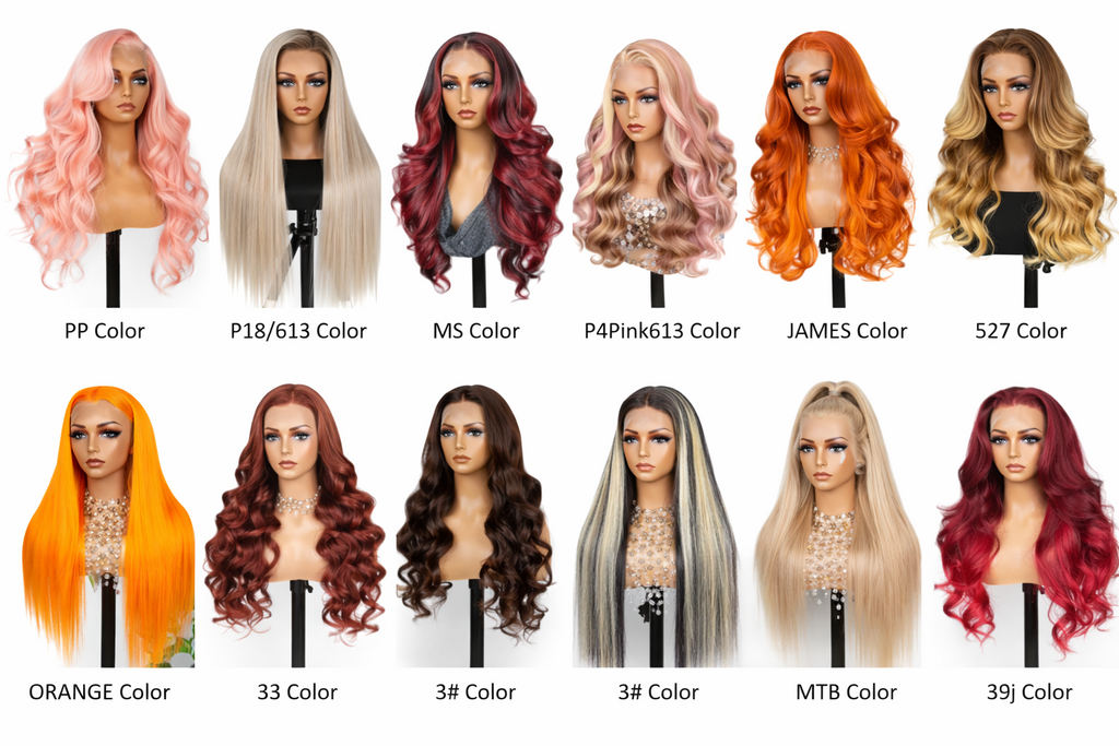 Light Ash Blonde Balayage Wig 24' Human Hair Body Wave Wear and Go Glueless Blonde Prebleached
