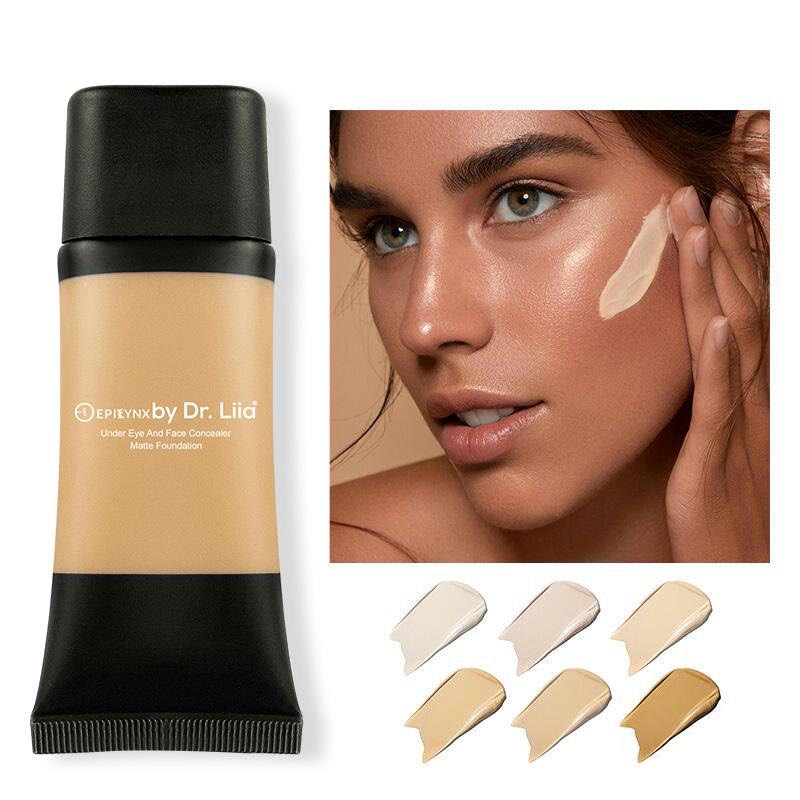 Luminous Foundation & Concealer Duo – Feuchtigkeitsspendend, Mineralischer Lichtschutzfaktor, Ganztägiger Halt