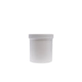 Centor Brand 8 oz. White Plastic Ointment Jars (16-Count)
