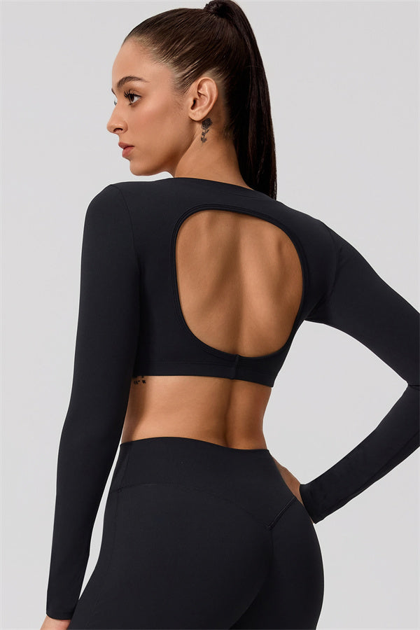 The Nestle Long Sleeve Crop Top