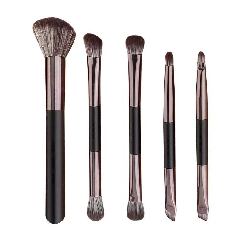 Make-up mit Spiegel Multifunktionales Make-up-Pinsel-Set