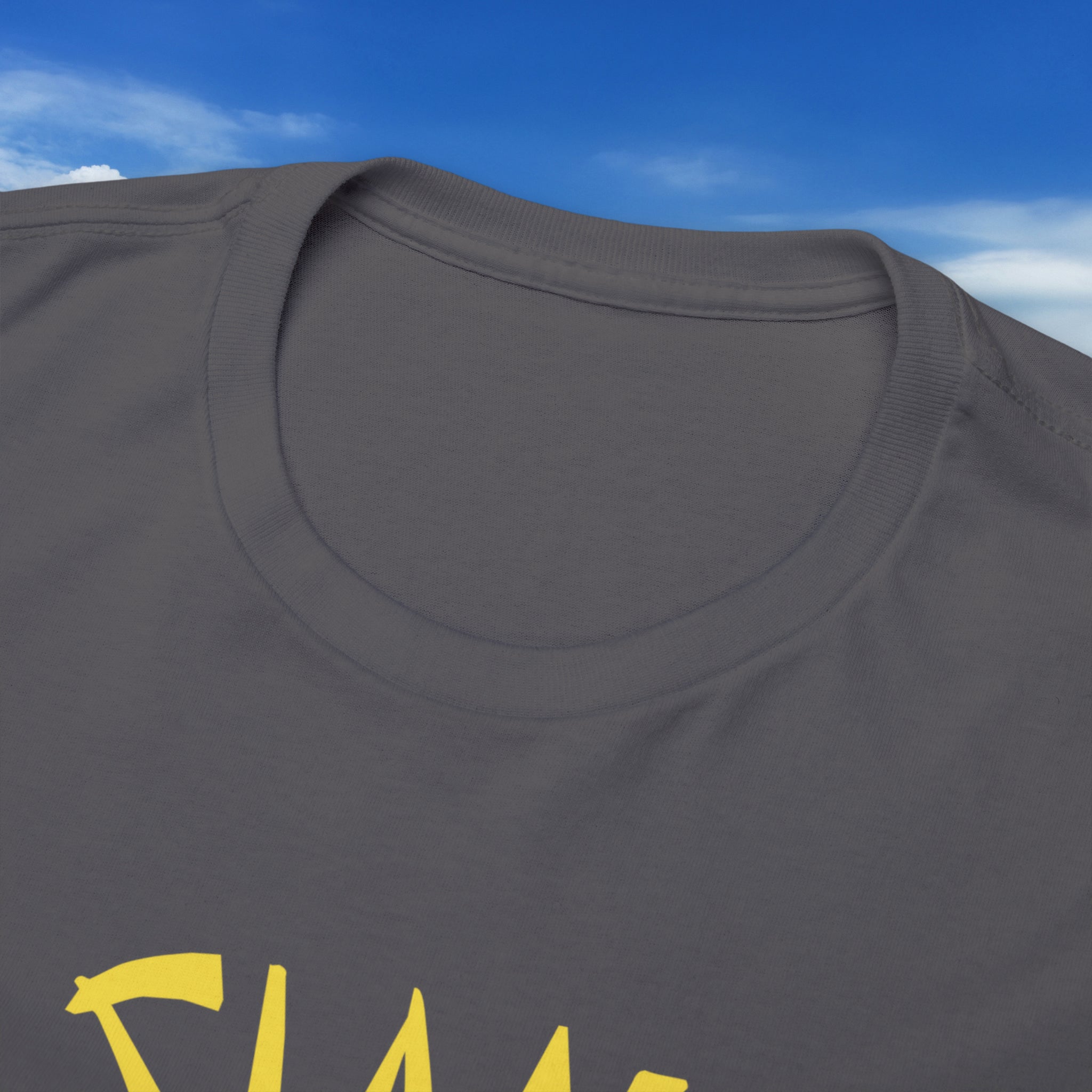 "DirkyThreadz Siam Palace T-Shirt – Mutiges Take-out-Grafikdesign aus schwarzer Baumwolle"