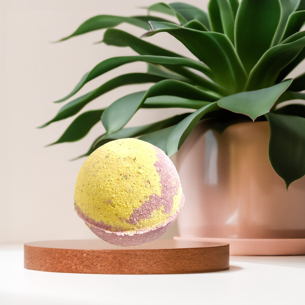 Dark Patchouli Signature Scent Oatmeal Natural Skin Nourishing Bath Bombs | 6 oz