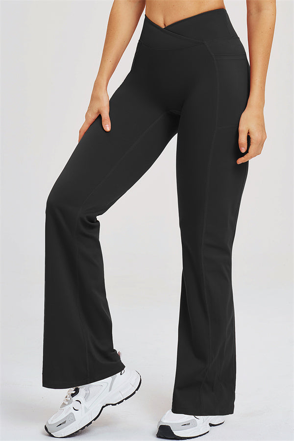 The Sizzle Sports Bra Flared Leggings 2-Piece Set