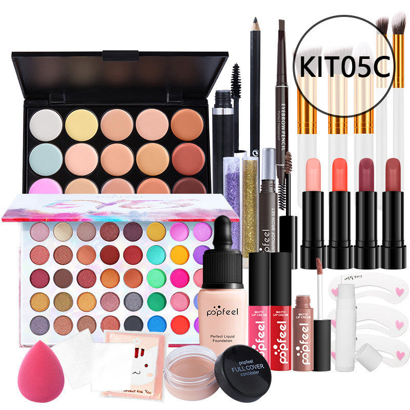 Make-up Kosmetik-Set Anfänger Kombination Concealer Eyeliner Augenbrauenstift