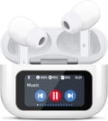 Wireless Earbuds, 5.4 Bluetooth Headphones With Touch Screen Ear Buds, ANC ENC Noise Cancelling Earbuds Headphones With Microphone, Wireless Bluetooth In Ear Earphones For Android IOS Phones