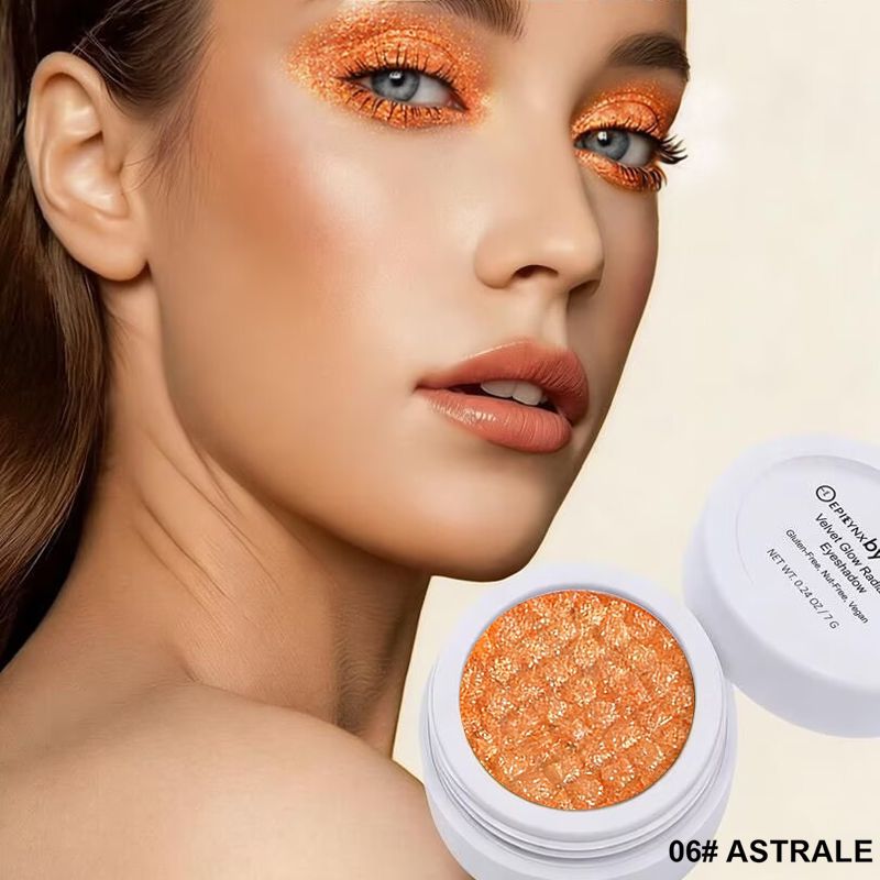 Velvet Glow Radiance Lidschatten – Vegan, Glutenfrei, Nussfrei, Eifrei