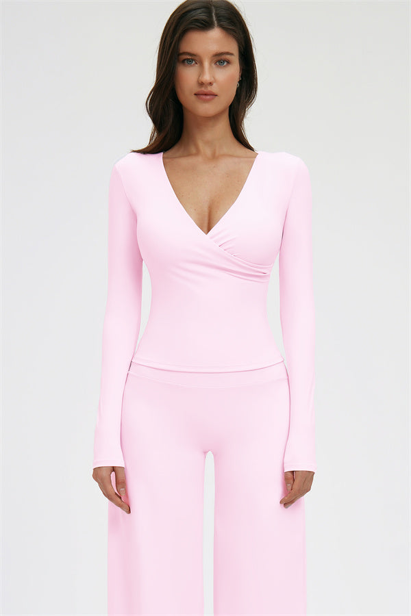 The Twirl Long Sleeve T-shirt New Straight Leg Pants 2-Piece Set