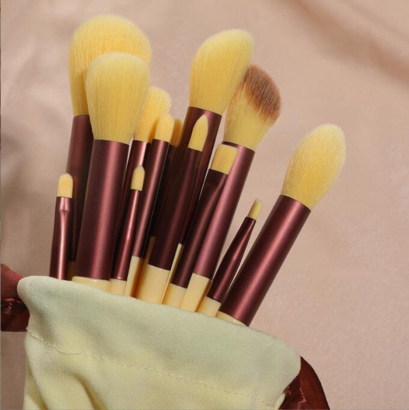 Purpleflower Holly Leaf 13 Make-up Pinsel Superweiches Lidschattenpinsel-Werkzeug-Set