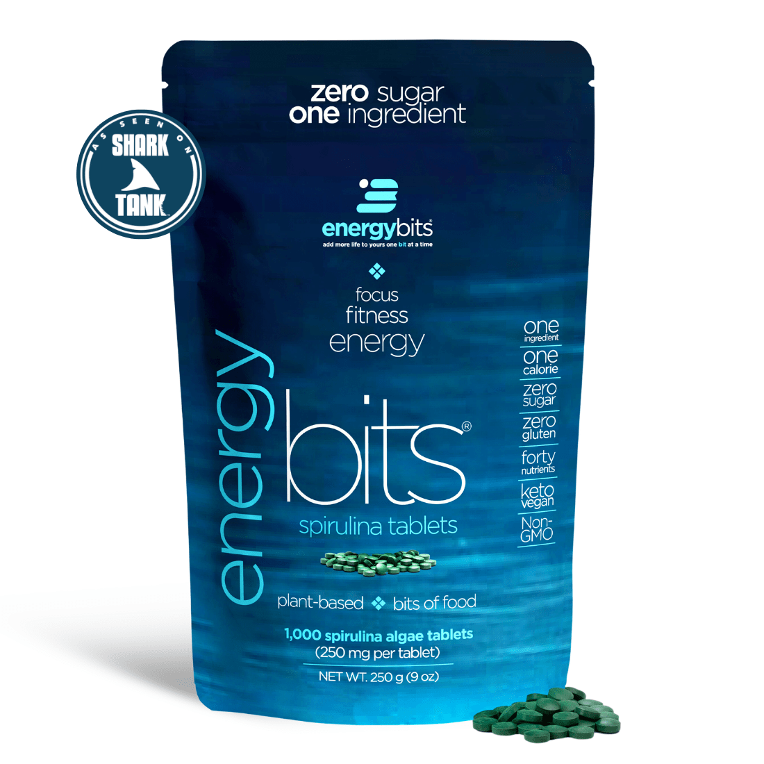 ENERGYbits® Spirulina | Großer Beutel