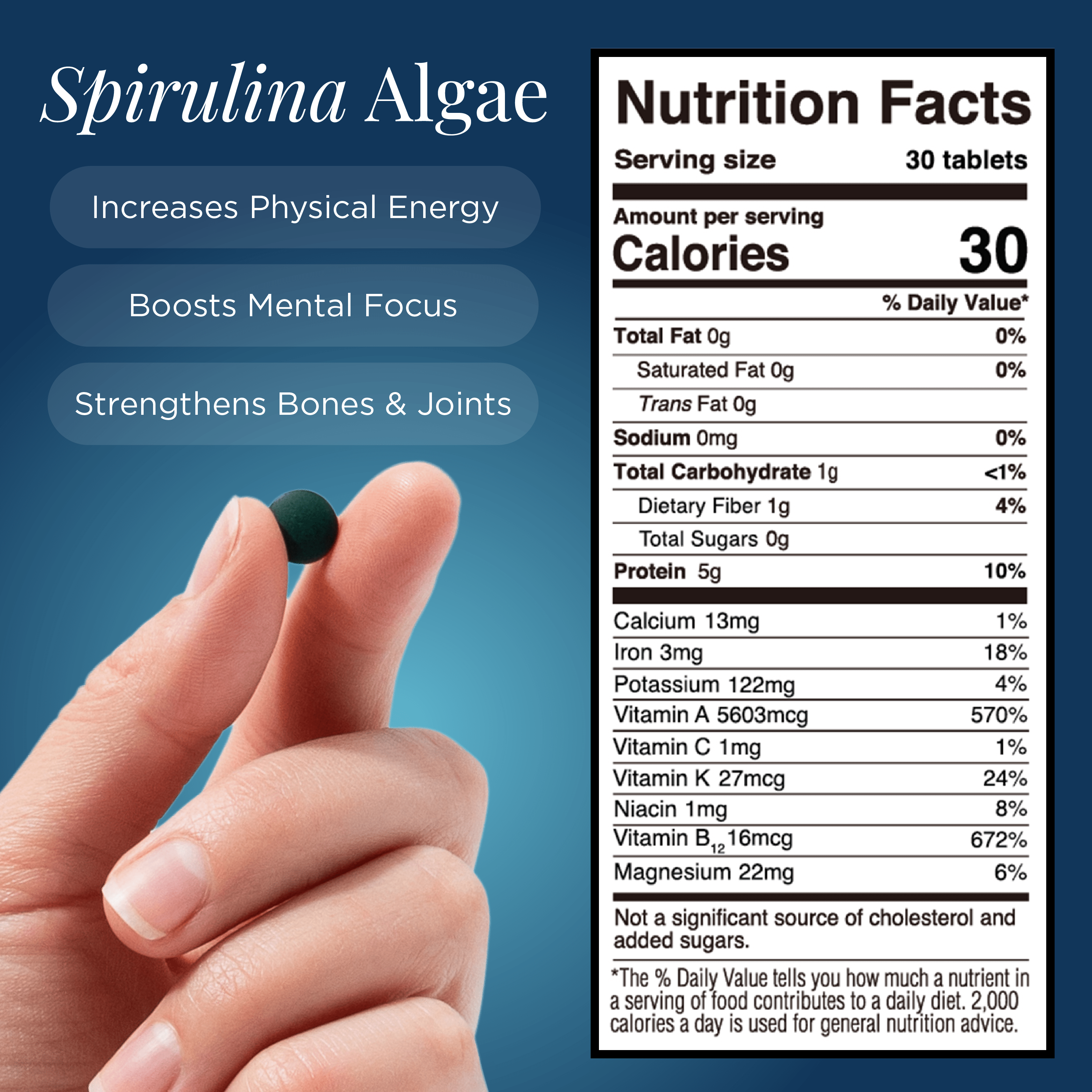 ENERGYbits® Spirulina | Großer Beutel