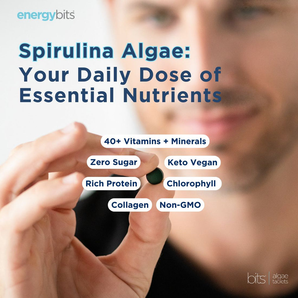 ENERGYbits® Spirulina | Großer Beutel