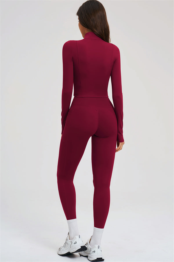 The Sizzle Zip Jacket Leggings 2-Piece Set