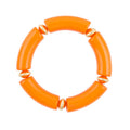 Bright Orange Resin Bracelet