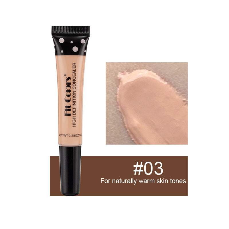 8-farbiger Schlauch-Concealer, Abdeckcreme, Reparatur, nährende flüssige Grundierung, Augenringe, Aknenarben, grenzüberschreitend