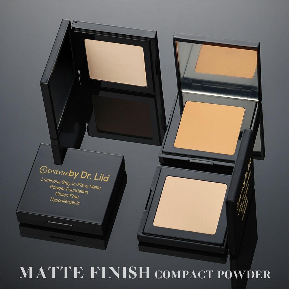 Strahlende Matte Puder Foundation – Vegan, Glutenfrei, Allergenfreundlich