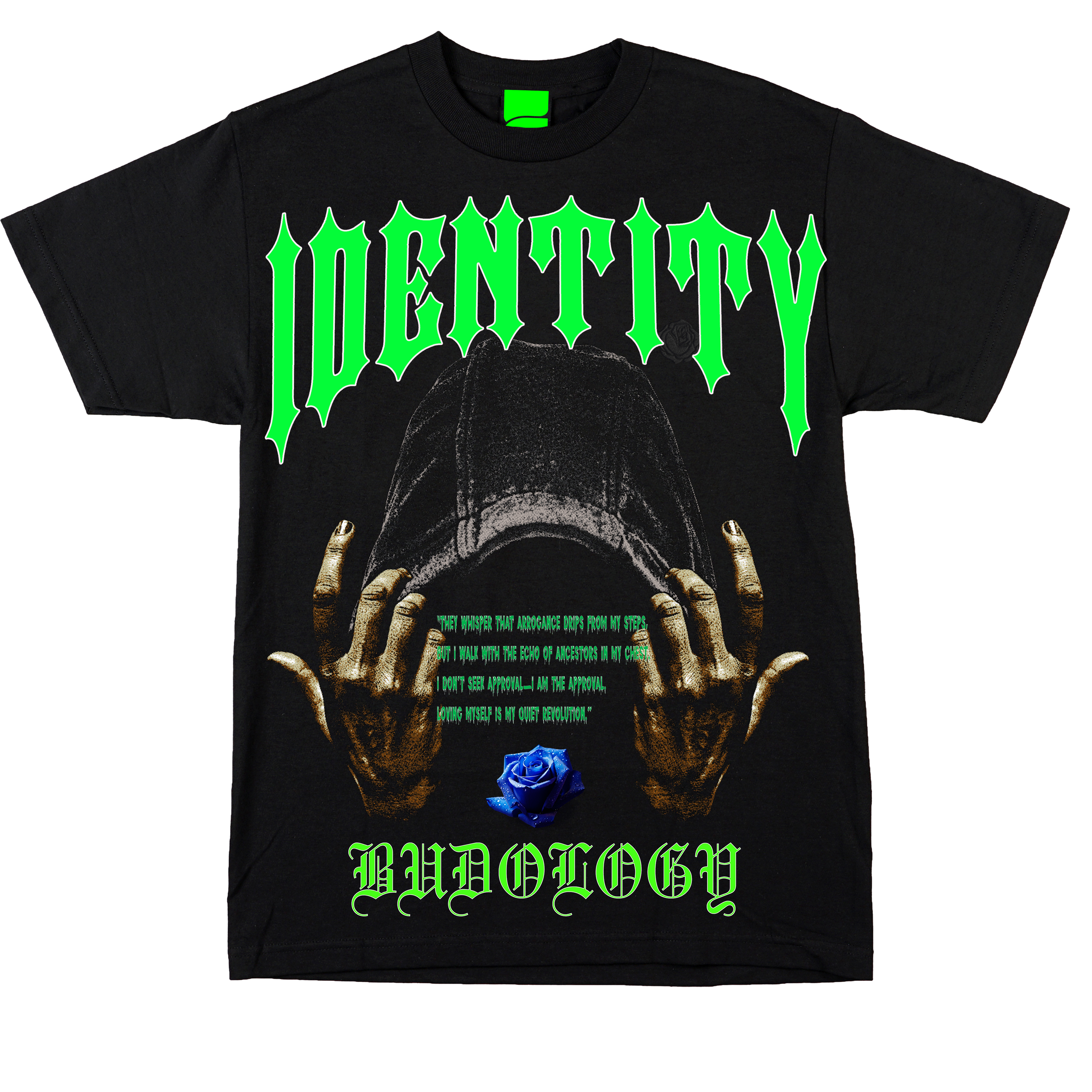 🖤🕊️📢 Product Title:  Identity – I Am the Approval Tee