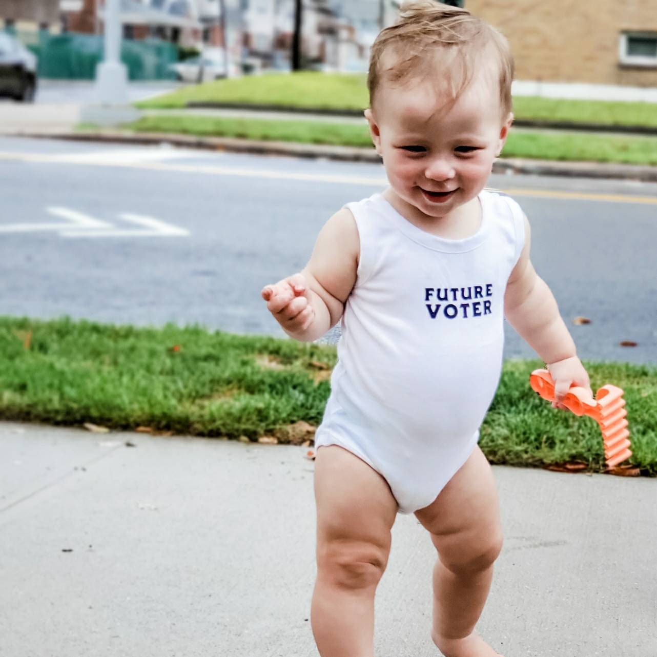 WÄHLER VON MORGEN Baby-Body oder Kleinkind-T-Shirt