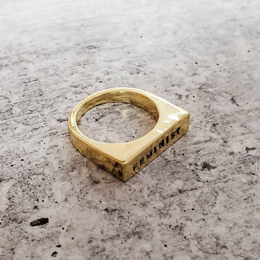 PRO CHOICE Gold- oder Silber-Flat-Top-Ring