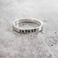 BADASS Sterlingsilberring