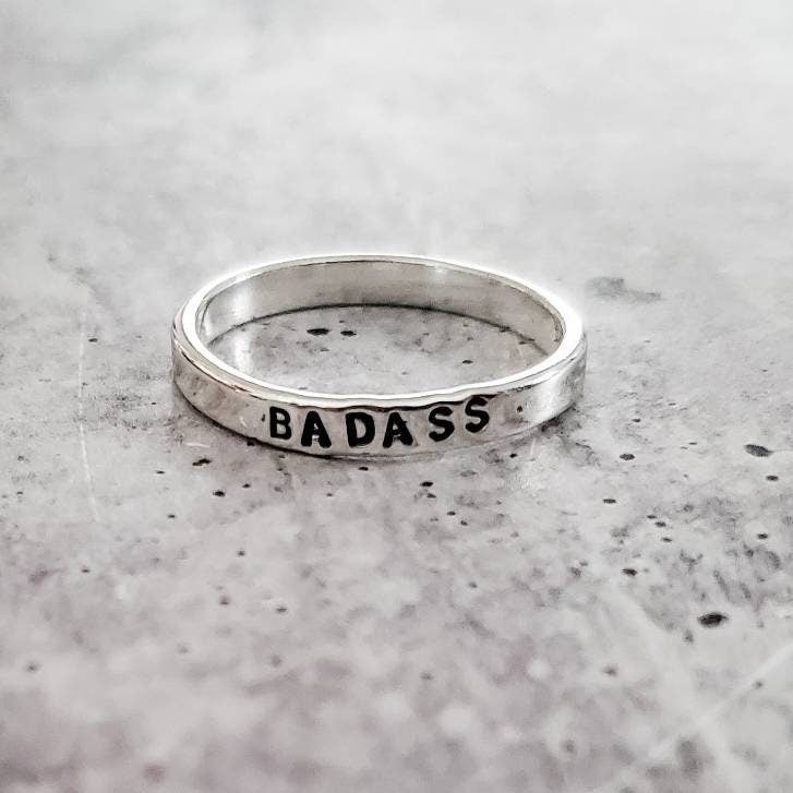 BADASS Sterlingsilberring