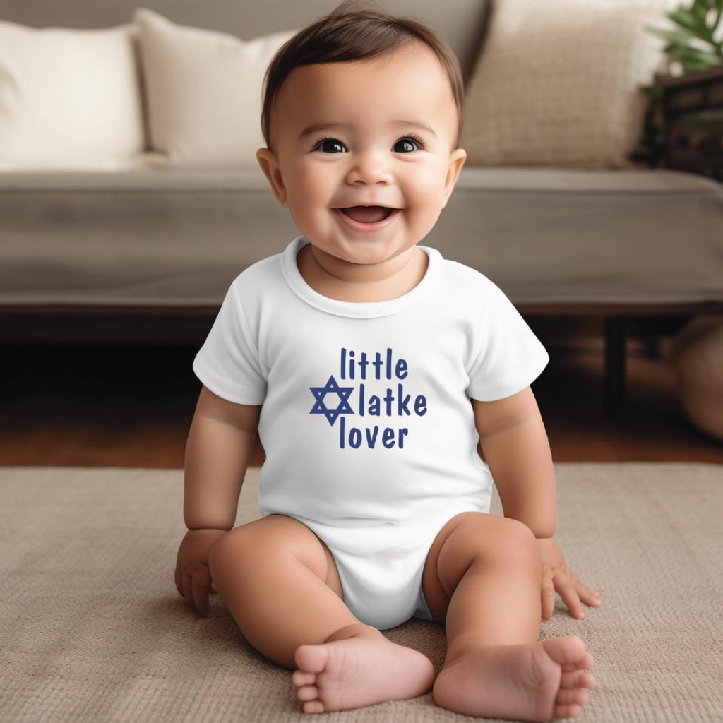 Chanukka Baby Body oder Kleinkind T-Shirt "Little Latke Lover"