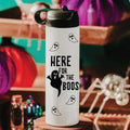 Hier für die Boos Geister Halloween Trinkflasche