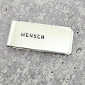 Mensch-Geldklammer
