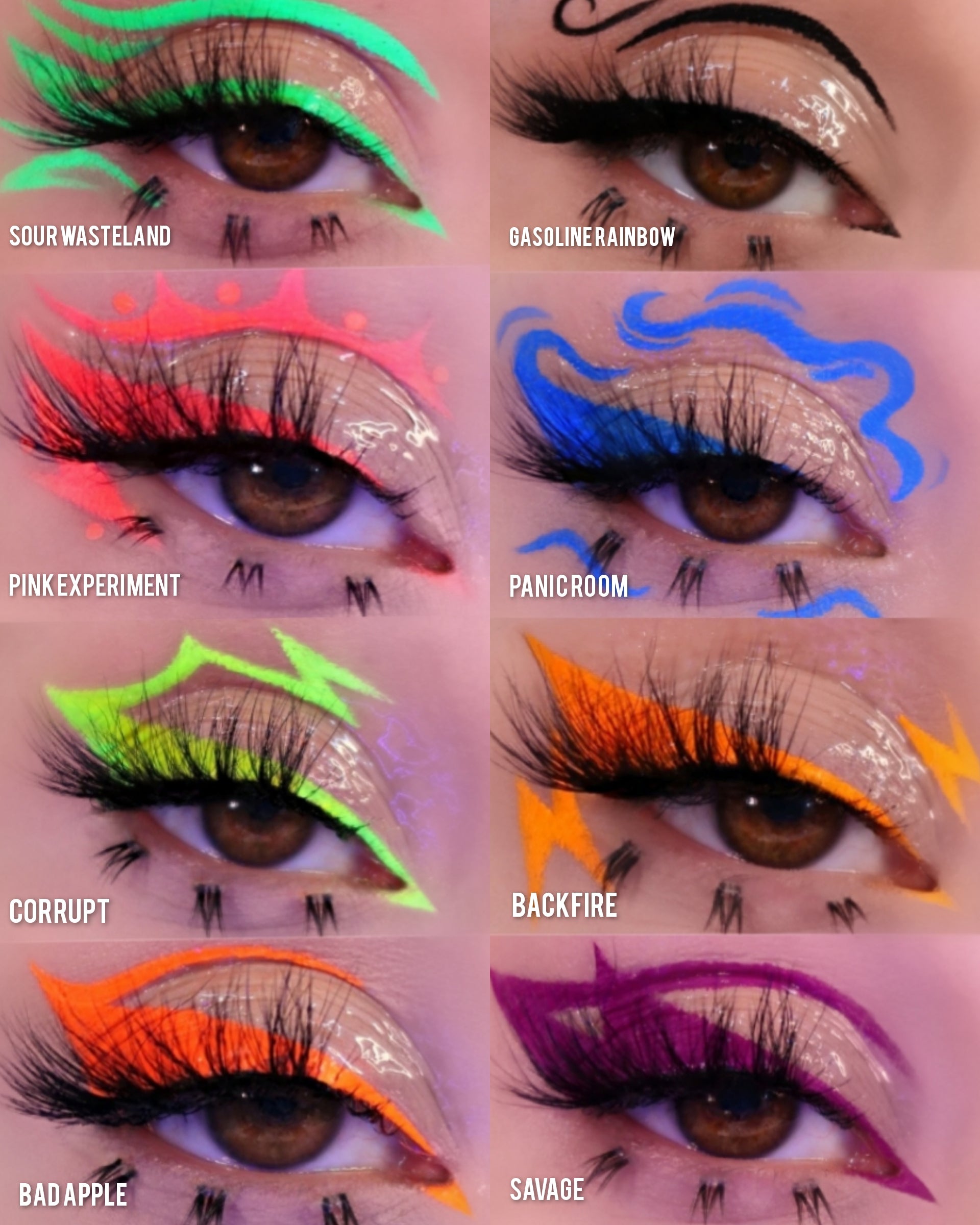 Toxic Waste Neon Eyeliner Kollektion