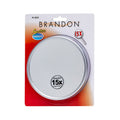 Brandon 15x Magnifying Mirror with Suction Cups