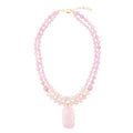 Lilac Jade Statement Necklace