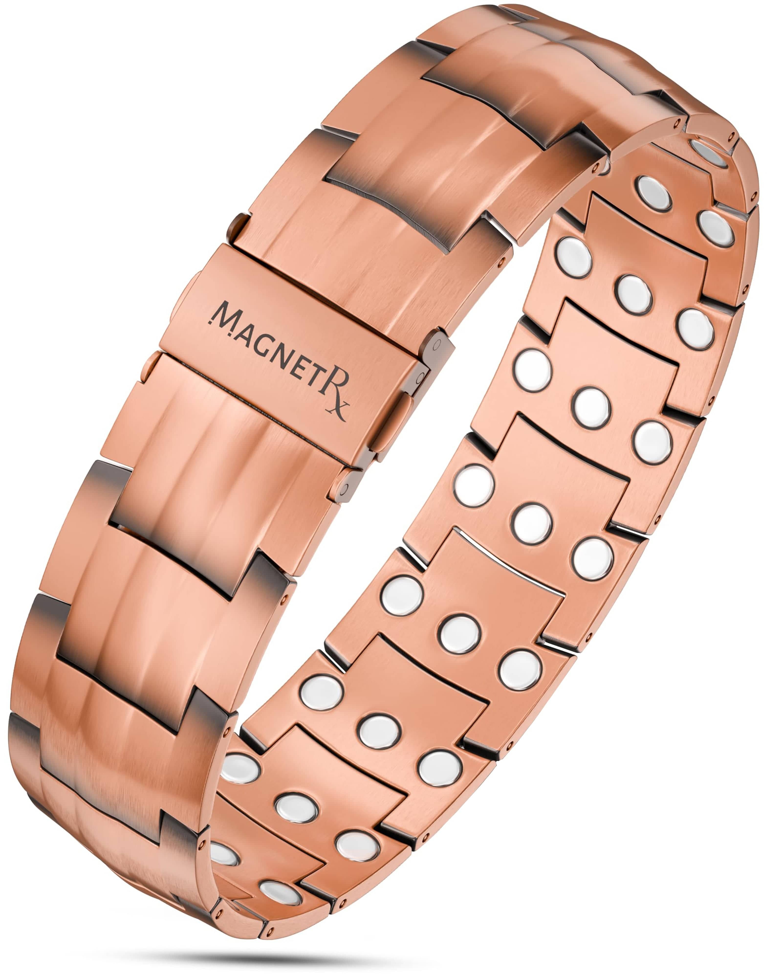 3x Stärke Kupfer-Magnetarmband für Herren (Legacy)