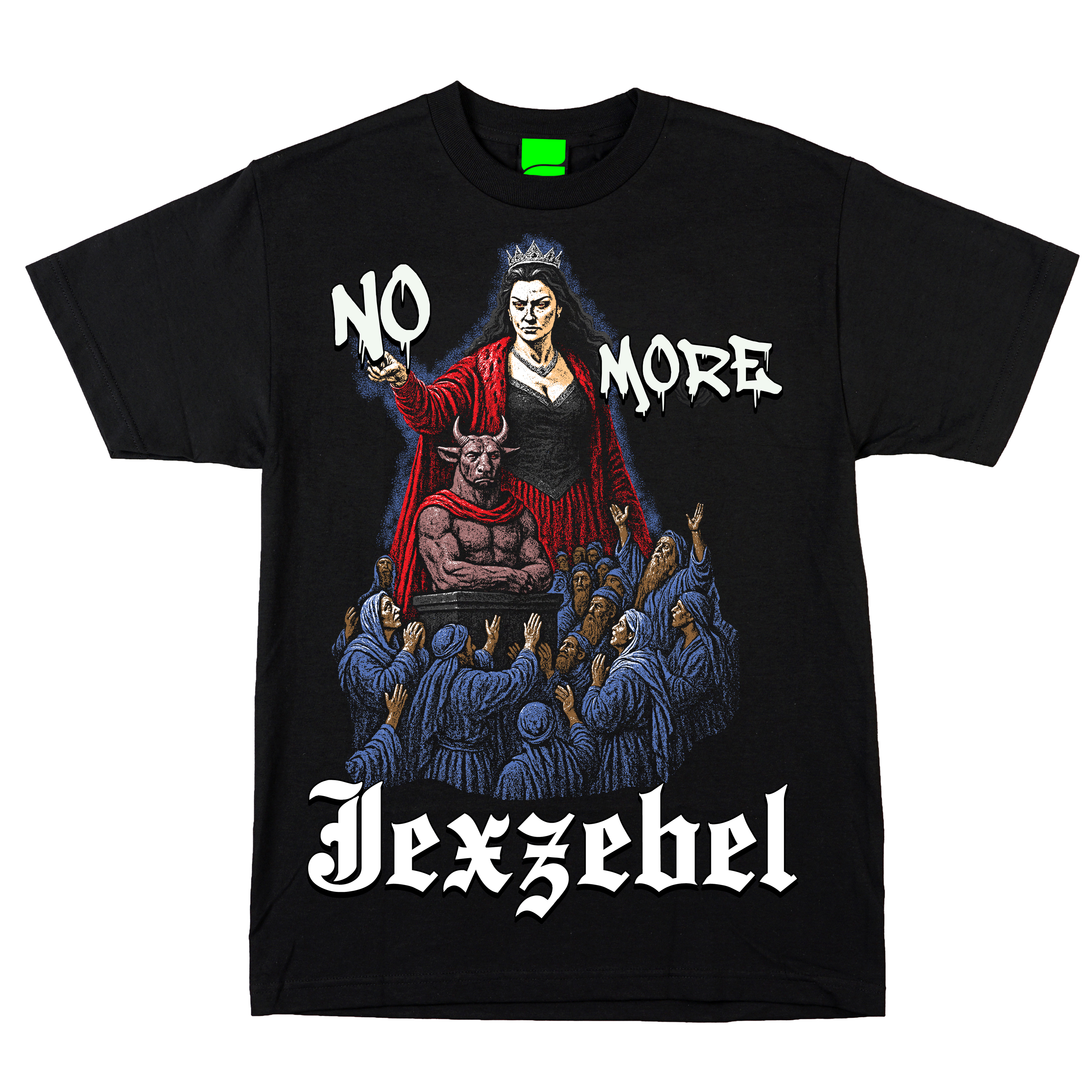 😈💅🏾🧠 Product Title:  No More Jezebels – The Wicked BEEP Tee