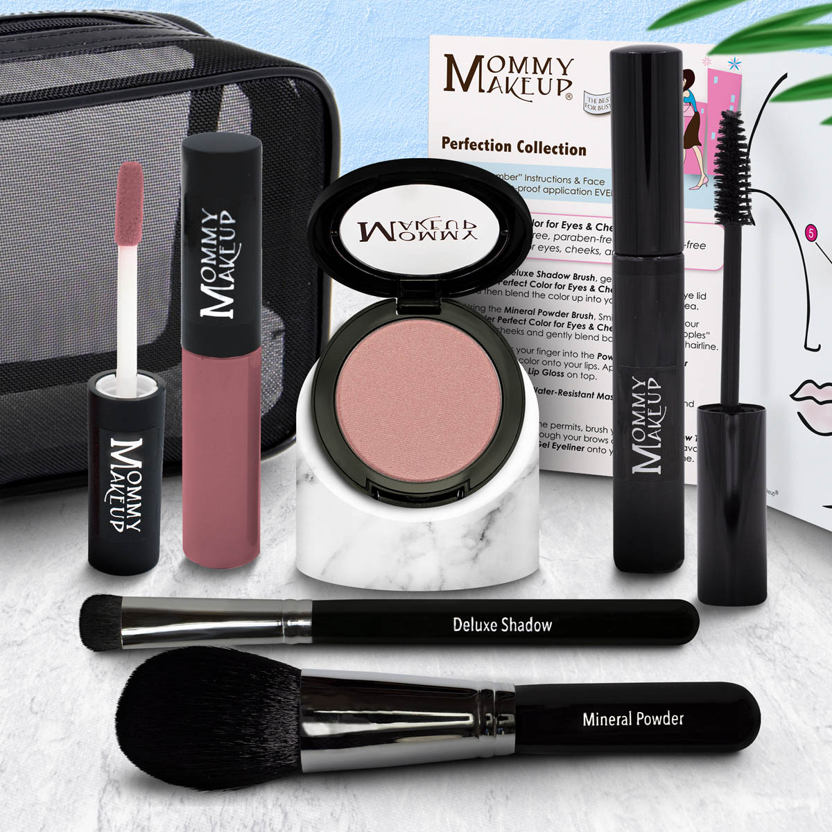 The Perfection Collection | Customizable, Talc-free, Silicone-free Makeup Set - Select Your Own Shades
