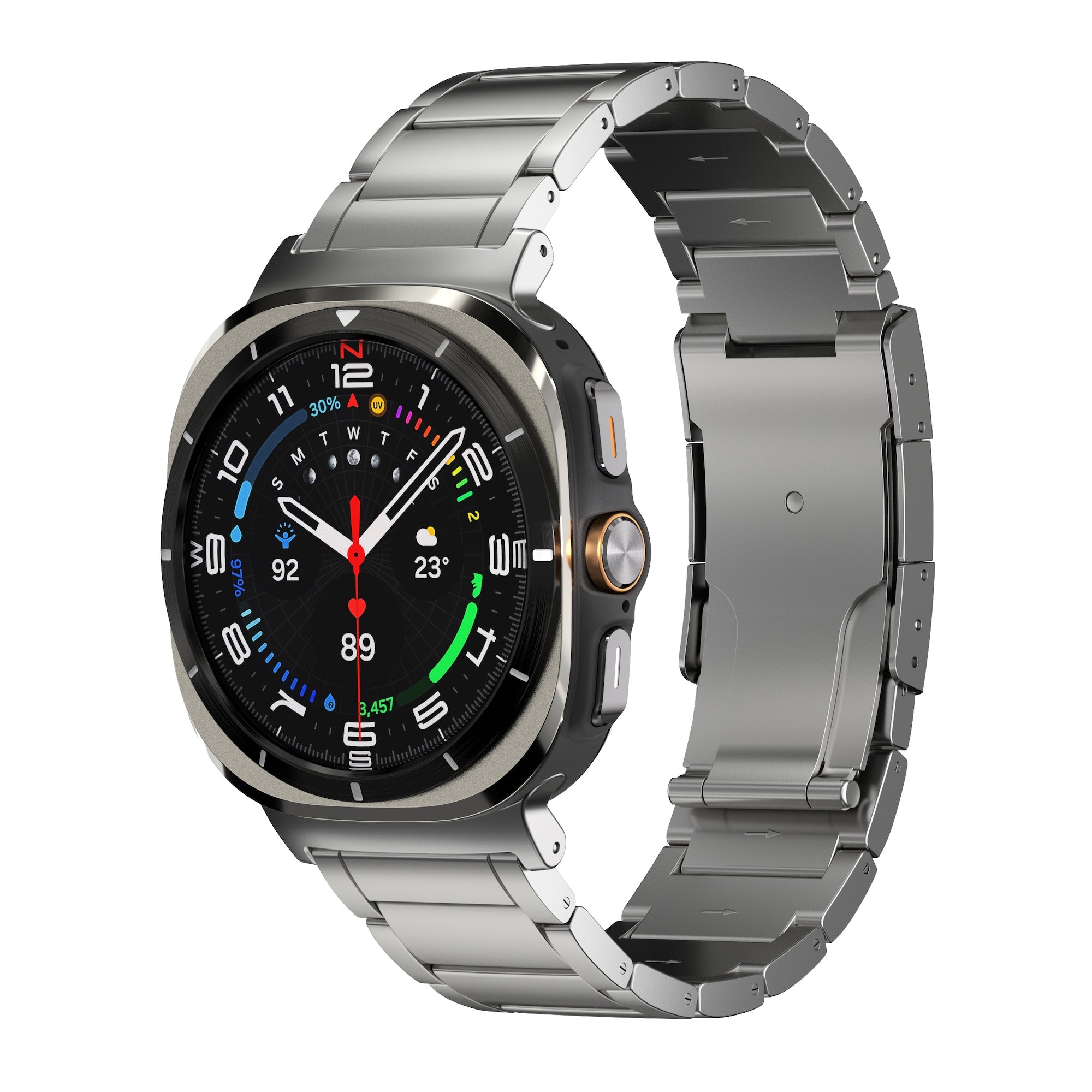 Titaniumband T01 für Samsung Galaxy Watch Ultra